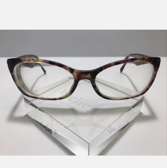 Prada VPR 15F Eyeglass Frames Multi Colored Have to Replace lens Size 53-16-135 - Picture 5 of 5